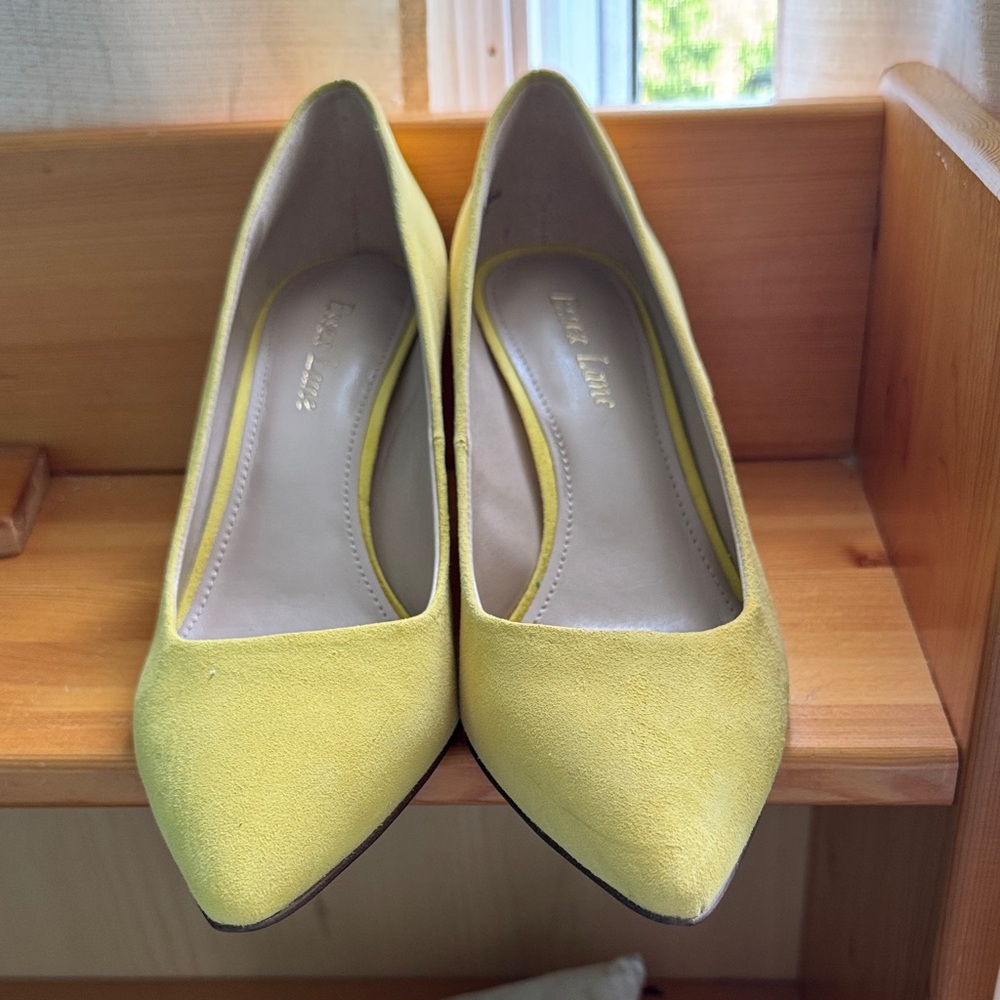 Essex Lane Vibrant Yellow Heels